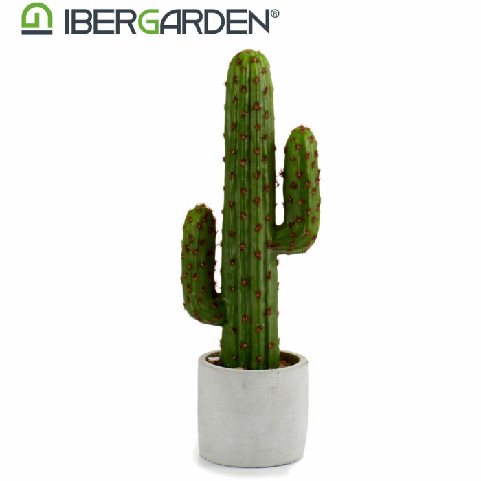 Plastic cactus right 1 trunk 36cm - Image 2