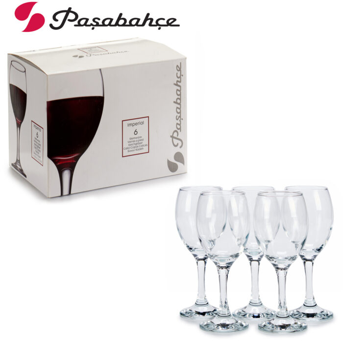 Set of 6 wine glasses 25,5 cl imperial - Image 3