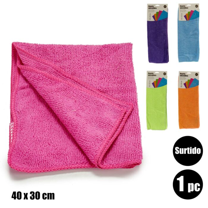 Microfiber cloth 40x30cm smooth mix 5 co - Image 4