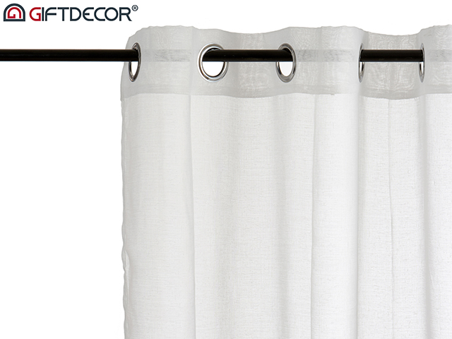White lace curtain 140x260 cm