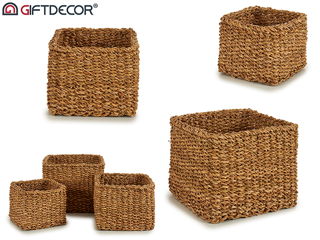 Set 3 esparto grass square height